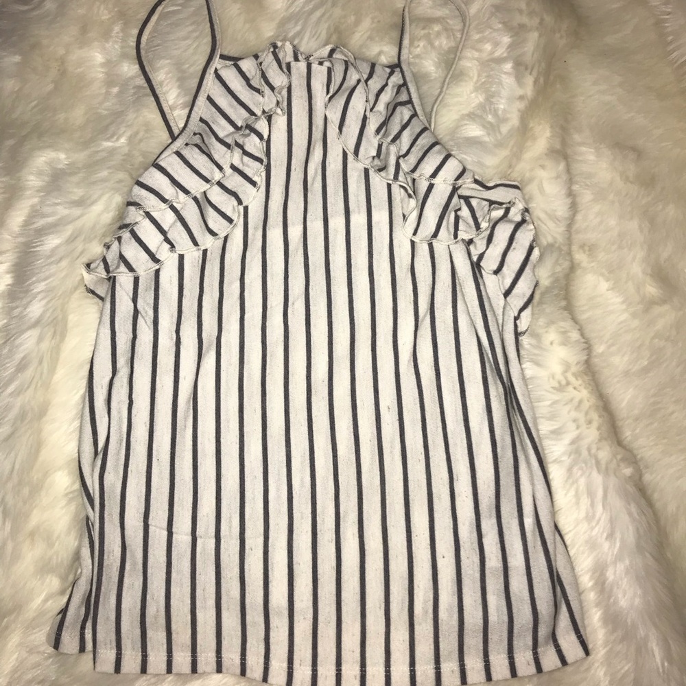 AE striped halter top